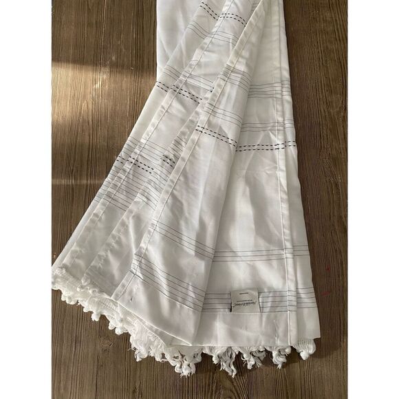 Hearth and Hand with Magnolia Ticking Striped Shower Curtain - Picture 1 of 6